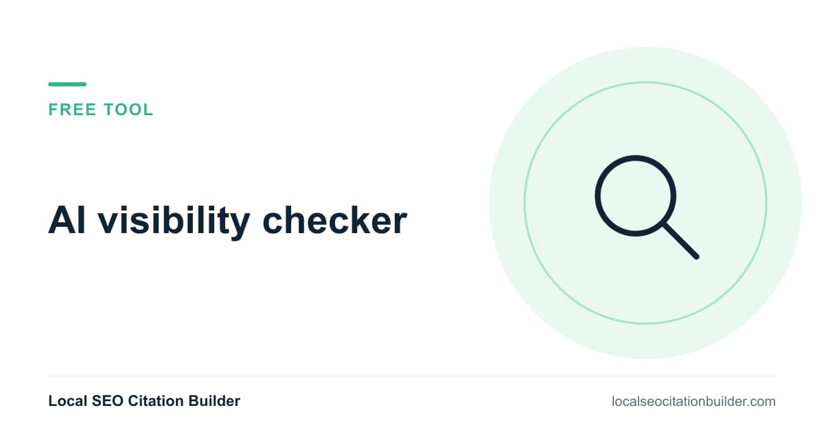 Free AI visibility checker: can ChatGPT, Perplexity, Claude and Google AI crawlers reach and read your site