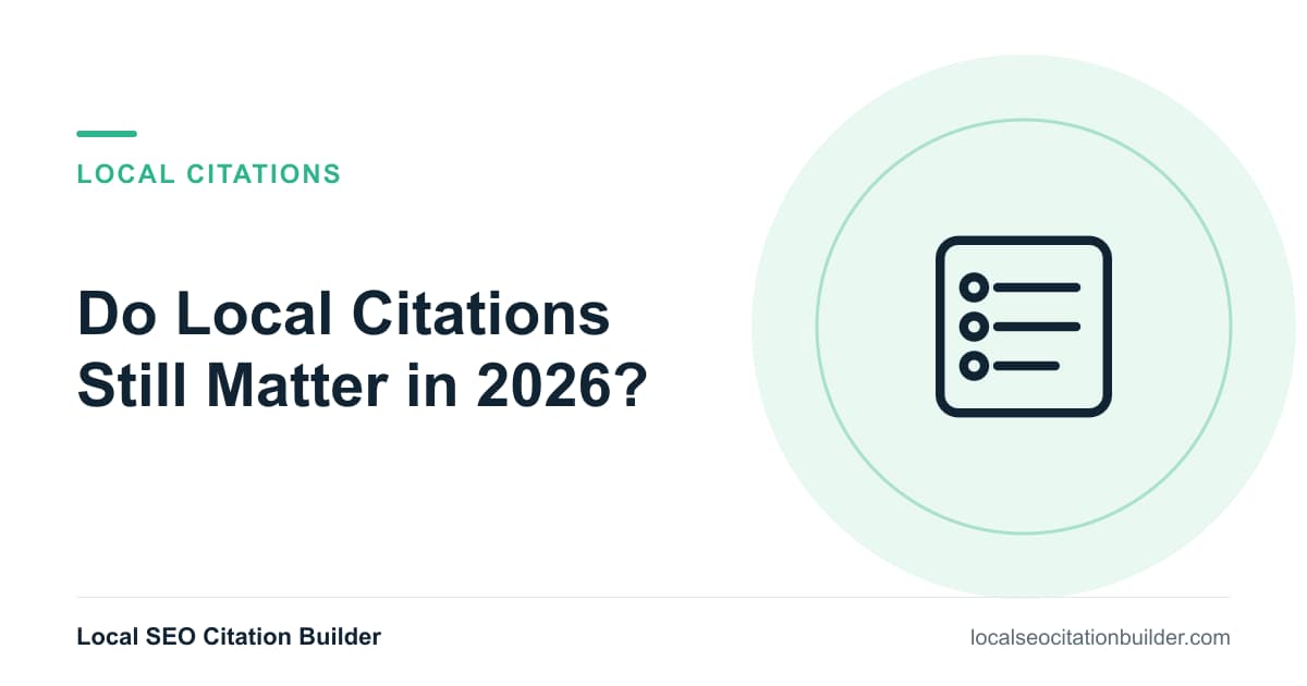 Do Local Citations Still Matter in 2026?, illustrated cover