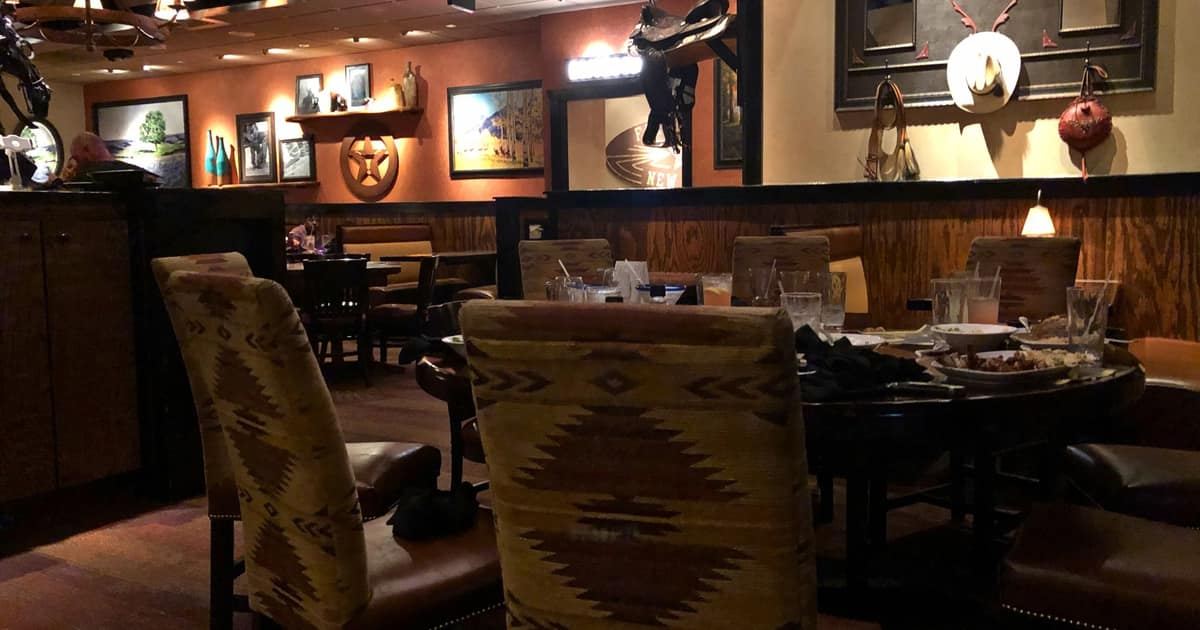 An empty restaurant dining room set with tables and chairs, the kind of place local SEO for restaurants should fill.